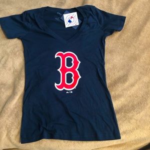 Brand new with tags Boston Red Sox women’s size medium T-shirt.